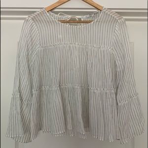 Striped Madewell Blouse